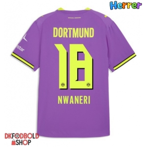 Borussia Dortmund Ethan Nwaneri #18 Tredje trøje 2026-27 Kort ærmer